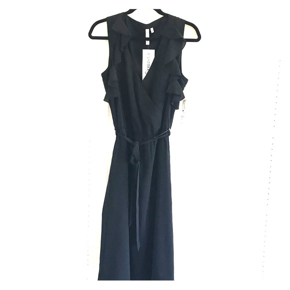 NWT Robbi & Nikki Black Dress - Picture 4 of 7